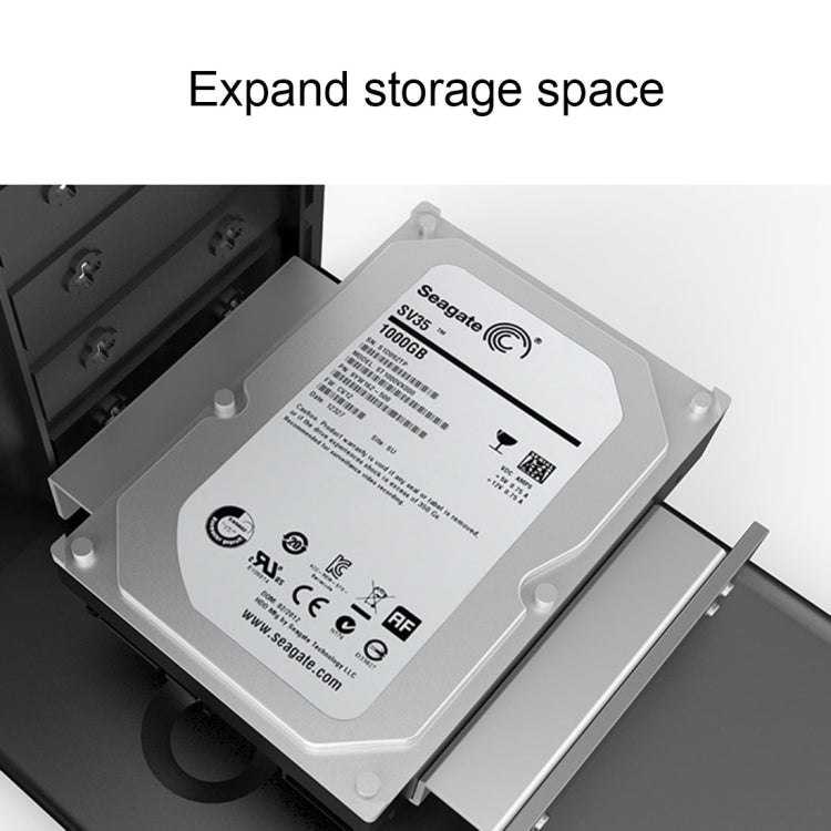 ORICO AC52535-1S Suporte para SSD de 2,5 e 3,5 polegadas em Alumínio para Disco Rígido