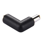 Adaptador de Energia Conector DC 4506 Macho para DC 7406 Fêmea para Portátil HP, Cotovelo de 90 Graus, DC7909 Macho para Fêmea