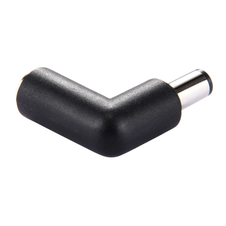 Adaptador de energia conector DC 4506 macho para DC 7406 fêmea para portátil HP, ângulo recto de 90 graus, DC 7406 macho para fêmea