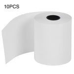 10 PCS Papel Térmico 58mm 57mmx30mm Espessura 0.03mm-0.08mm, Papel Térmico 0.03mm