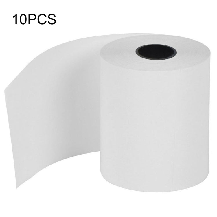 10 PCS Papel Térmico 58mm 57mmx30mm Espessura 0.03mm-0.08mm, Papel Térmico 0.03mm