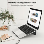Aluminum Cooling Stand for Laptop, Suitable for Mac Air, Mac Pro,  iPad, and Other 11-17 inch Laptops, Aluminum Stand Silver, Aluminum Stand Grey, Aluminum Stand Gold