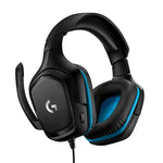 Logitech G431 Auscultadores Dobráveis para Jogos com Som Surround Dolby 7.1 Estéreo e Redução de Ruído, G431