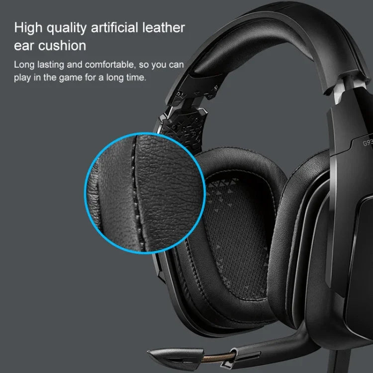 Logitech G933S Auscultadores para Jogos Sem Fios e Com Fios Modo Duplo com Som Estéreo Dolby 7.1 e Redução de Ruído, G933S