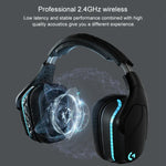 Logitech G933S Auscultadores para Jogos Sem Fios e Com Fios Modo Duplo com Som Estéreo Dolby 7.1 e Redução de Ruído, G933S