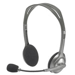 Auscultadores Estéreo Logitech H110 com Duplos Plugues de 3,5mm, H110
