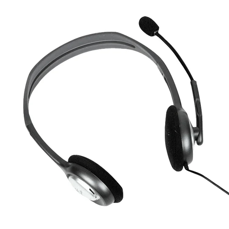 Auscultadores Estéreo Logitech H110 com Duplos Plugues de 3,5mm, H110