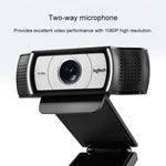 Webcam Empresarial Logitech C930C 1080P 30FPS HD com Tampa Protetora, C930C