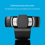 Webcam Empresarial Logitech C930C 1080P 30FPS HD com Tampa Protetora, C930C