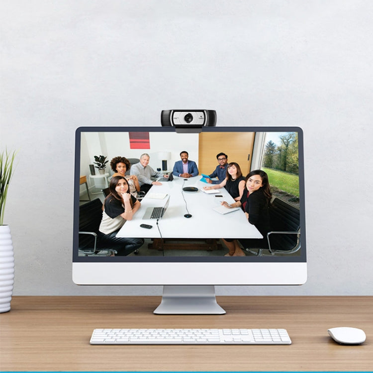 Webcam Empresarial Logitech C930C 1080P 30FPS HD com Tampa Protetora, C930C