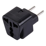 Adaptador de Tomada Portátil WD-9C de Tomada dos EUA/Reino Unido para Tomada da UE, Tomada da UE