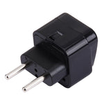 Adaptador de Tomada Portátil WD-9C de Tomada dos EUA/Reino Unido para Tomada da UE, Tomada da UE