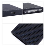 PT500 Capa Protetora de Silicone Resistente a Riscos para Disco Rígido Portátil Samsung SSD T5, com Ventilação, Vermelho, Branco, Preto, Azul