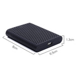 PT500 Capa Protetora de Silicone Resistente a Riscos para Disco Rígido Portátil Samsung SSD T5, com Ventilação, Vermelho, Branco, Preto, Azul