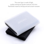 PT500 Capa Protetora de Silicone Resistente a Riscos para Disco Rígido Portátil Samsung SSD T5, com Ventilação, Vermelho, Branco, Preto, Azul
