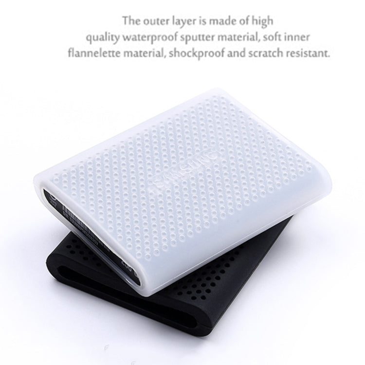 PT500 Capa Protetora de Silicone Resistente a Riscos para Disco Rígido Portátil Samsung SSD T5, com Ventilação, Vermelho, Branco, Preto, Azul
