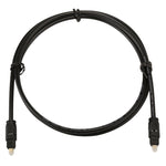 EMK Cabo de Áudio Óptico Digital Toslink Macho para Macho, 1m OD4.0mm
