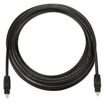 EMK Cabo de Áudio Óptico Digital Toslink Macho para Macho, 3m OD4.0mm