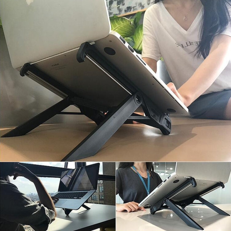 Suporte Extensor de Altura para Portátil NEXSTAND Dobrável, Suporte de Dissipação de Calor para Computador Portátil, Tamanho: 27x3.9x3.6cm