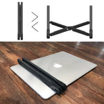 Suporte Extensor de Altura para Portátil NEXSTAND Dobrável, Suporte de Dissipação de Calor para Computador Portátil, Tamanho: 27x3.9x3.6cm