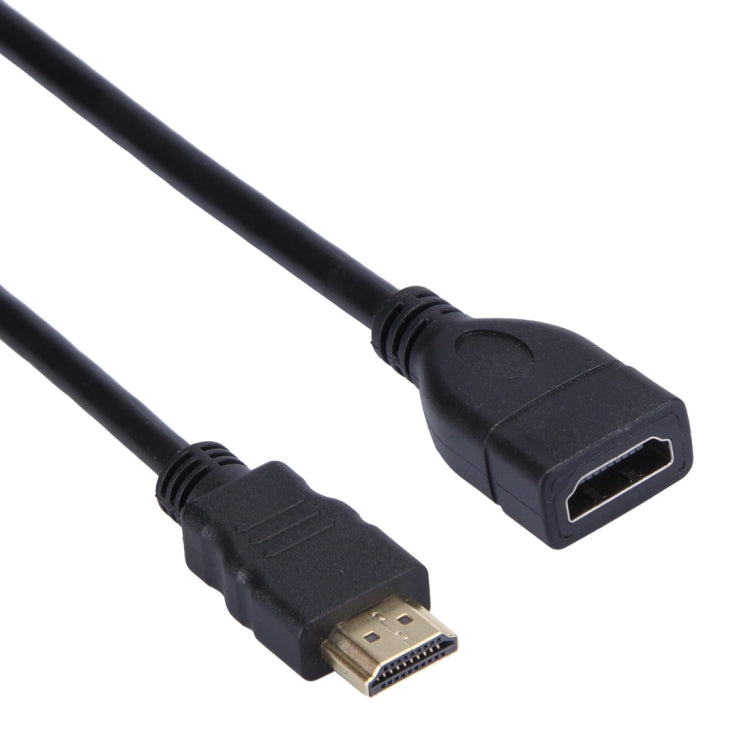 Cabo Adaptador HDMI de Alta Velocidade 1,5m Macho 19 Pinos para Fêmea 19 Pinos, Comprimento: 1,5m