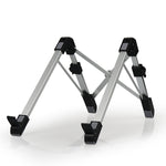 Suporte Extensor de Altura para Portátil em Liga de Alumínio Dobrável, Suporte de Dissipação de Calor para Computador Portátil, Tamanho: 24.5x3.3x2.8cm
