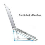 Suporte Extensor de Altura para Portátil Dobrável, Suporte de Dissipação de Calor para Computador Portátil, Tamanho: 22.3x23.5x1.3cm