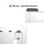 Suporte Extensor de Altura para Portátil Dobrável, Suporte de Dissipação de Calor para Computador Portátil, Tamanho: 22.3x23.5x1.3cm