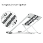 Suporte Extensor de Altura para Portátil Dobrável, Suporte de Dissipação de Calor para Computador Portátil, Tamanho: 22.3x23.5x1.3cm
