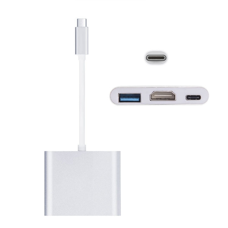 Adaptador USB-C / Tipo-C 3.1 Macho para USB-C / Tipo-C 3.1 Fêmea & HDMI Fêmea & USB 3.0 Fêmea, Tipo-C+USB+HDMI (J), Tipo-C+USB+HDMI (G), Tipo-C+USB+HDMI (B), Tipo-C+USB+HDMI (S)