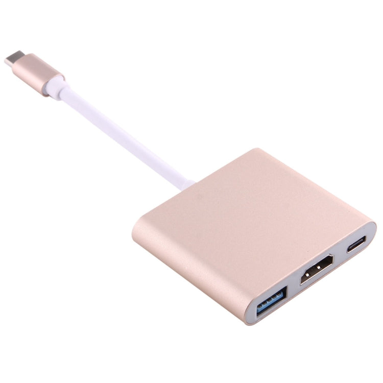 Adaptador USB-C / Tipo-C 3.1 Macho para USB-C / Tipo-C 3.1 Fêmea & HDMI Fêmea & USB 3.0 Fêmea, Tipo-C+USB+HDMI (J), Tipo-C+USB+HDMI (G), Tipo-C+USB+HDMI (B), Tipo-C+USB+HDMI (S)