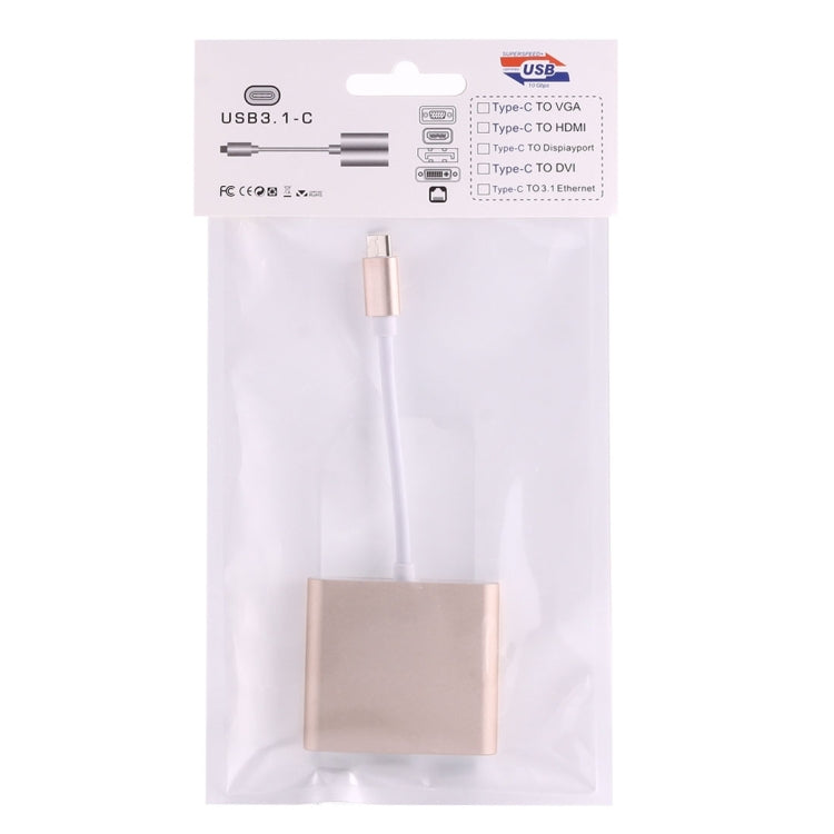 Adaptador USB-C / Tipo-C 3.1 Macho para USB-C / Tipo-C 3.1 Fêmea & HDMI Fêmea & USB 3.0 Fêmea, Tipo-C+USB+HDMI (J), Tipo-C+USB+HDMI (G), Tipo-C+USB+HDMI (B), Tipo-C+USB+HDMI (S)