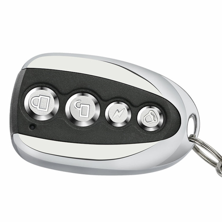 Controlador Remoto Universal Sem Fios em U 433Mhz com 4 Teclas, Duplicador de Porta de Garagem, Mini Controlador Portátil de Metal, Controle Remoto de Cópia
