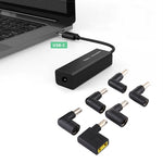 Adaptador de Energia para Portátil 65W USB-C / Tipo-C Conversor para Adaptador de Energia 6 em 1