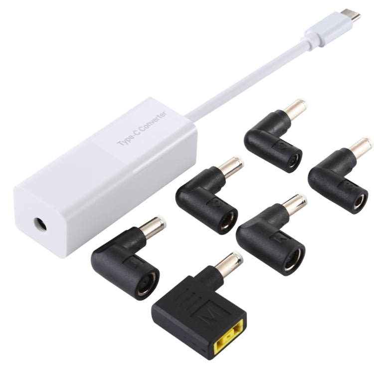 Adaptador de Energia para Portátil 65W USB-C / Tipo-C Conversor para Adaptador de Energia 6 em 1