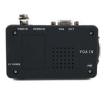 Conversor de Vídeo HOWEI HW-2404 BNC / S-Video para VGA