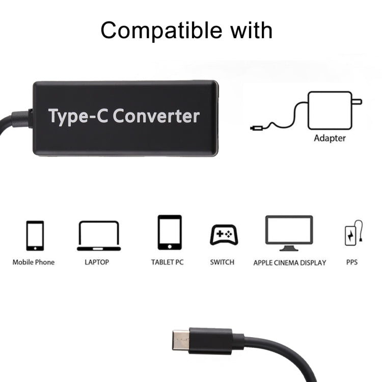 Conversor 65W 5 Pin MagSafe Série para USB-C / Type-C para MacBook