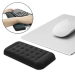 Apoio de pulso para teclado mecânico Almofada de rato em espuma de memória, Tamanho: Mão única (Preto), Tamanho: Mão única