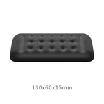 Apoio de pulso para teclado mecânico Almofada de rato em espuma de memória, Tamanho: Mão única (Preto), Tamanho: Mão única