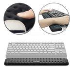 Apoio de pulso para teclado mecânico Almofada de rato em espuma de memória, Tamanho: M, Tamanho: M