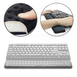 Apoio de pulso para teclado mecânico Almofada de rato em espuma de memória, Tamanho: M, Tamanho: M
