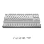 Apoio de pulso para teclado mecânico Almofada de rato em espuma de memória, Tamanho: M, Tamanho: M