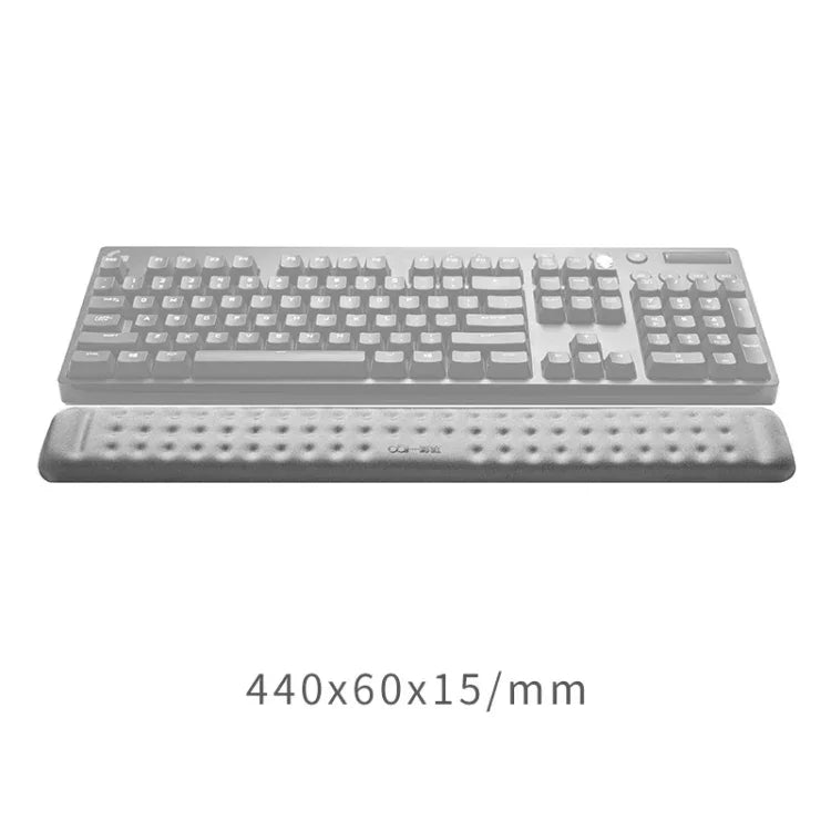 Apoio de pulso para teclado mecânico Almofada de rato em espuma de memória, Tamanho: L, Tamanho: L