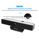 Webcam aoni C90 1080P HD Empresarial Inteligente para Computador com Microfone, C90