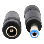 20 Peças de Ponta de Plugue de Energia DC Fêmea 5.5 x 2.1mm para Macho 5.5 x 2.5mm
