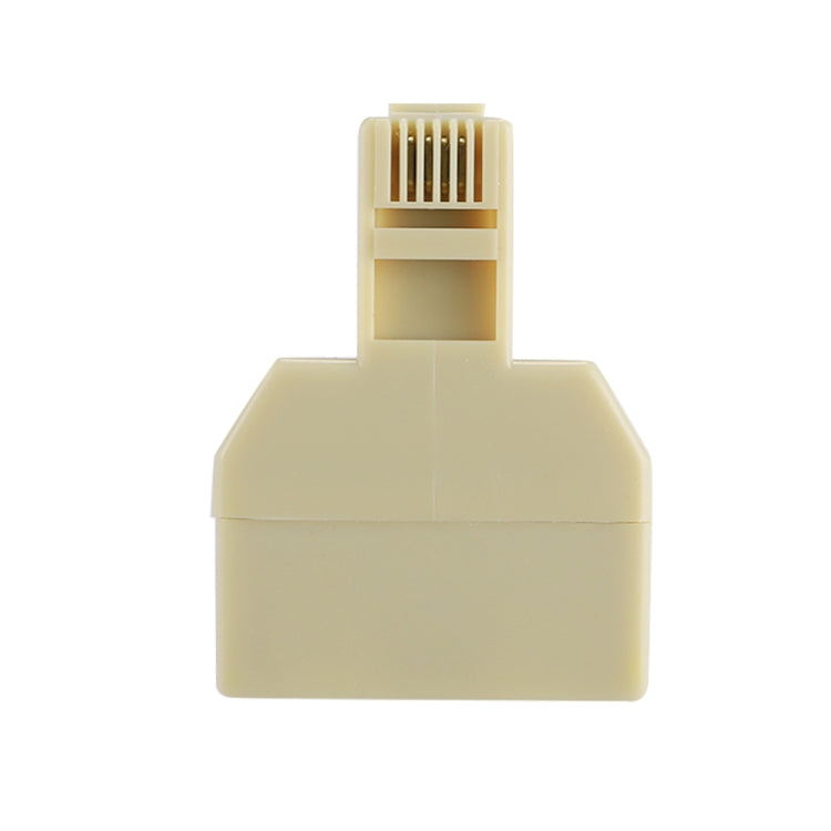 Cabo Extensor de Telefone de Secretária com Duas Portas RJ11, Adaptador Conector, 2 RJ11 Fêmea para RJ11 Macho