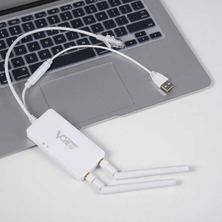 VONETS VAP11S Mini Ponte Sem Fios 2.4G Repetidor WiFi 300Mbps com 2 Antenas, VAP11S