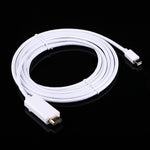 Cabo Adaptador Mini DisplayPort Macho para HDMI Macho 3m, 3m