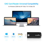 Leitor de Cartões Multifuncional ROCKETEK CR310 USB 3.0 + Cartão TF + Cartão SD + Cartão SIM + Cartão Inteligente, USB 3.0