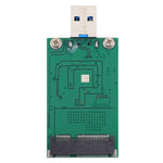 Adaptador Conversor mSATA SSD para USB 3.0, Placa Módulo para Disco Rígido